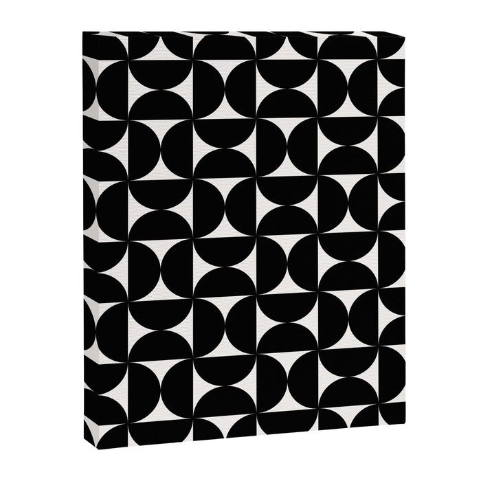 Bauhaus Mid Century Modern Geometric Pattern I Canvas Print Gallery Image 1