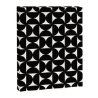 Bauhaus Mid Century Modern Geometric Pattern I Canvas Print Gallery Image 8