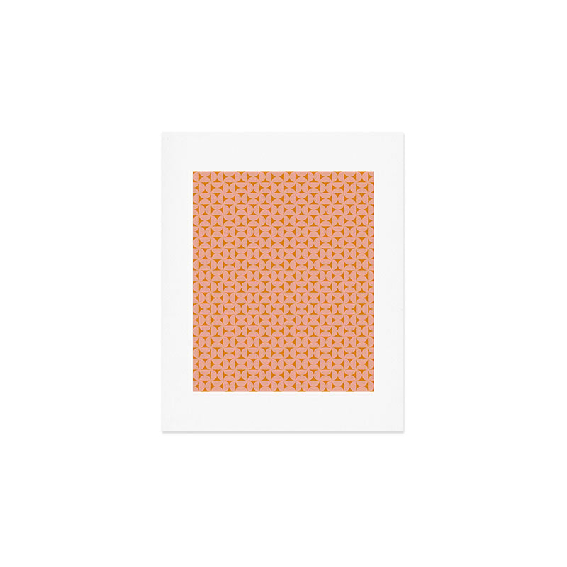 Bauhaus Mid Century Modern Geometric Pattern IV Art Print Gallery Image 1