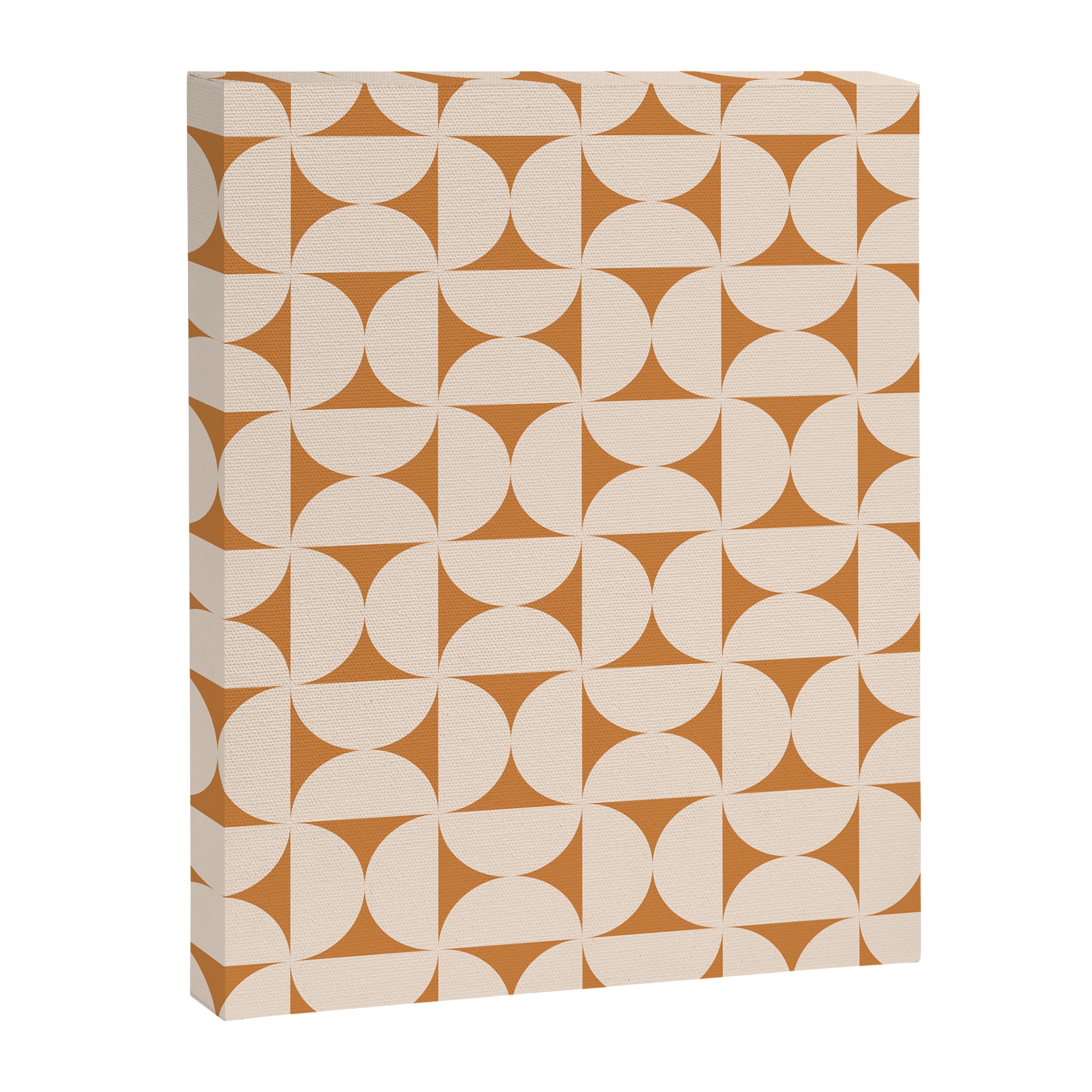 Bauhaus Mid Century Modern Geometric Pattern IX Canvas Print Gallery Image 8