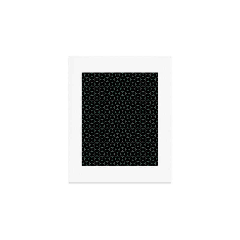 Bauhaus Mid Century Modern Geometric Pattern VI Art Print Gallery Image 1