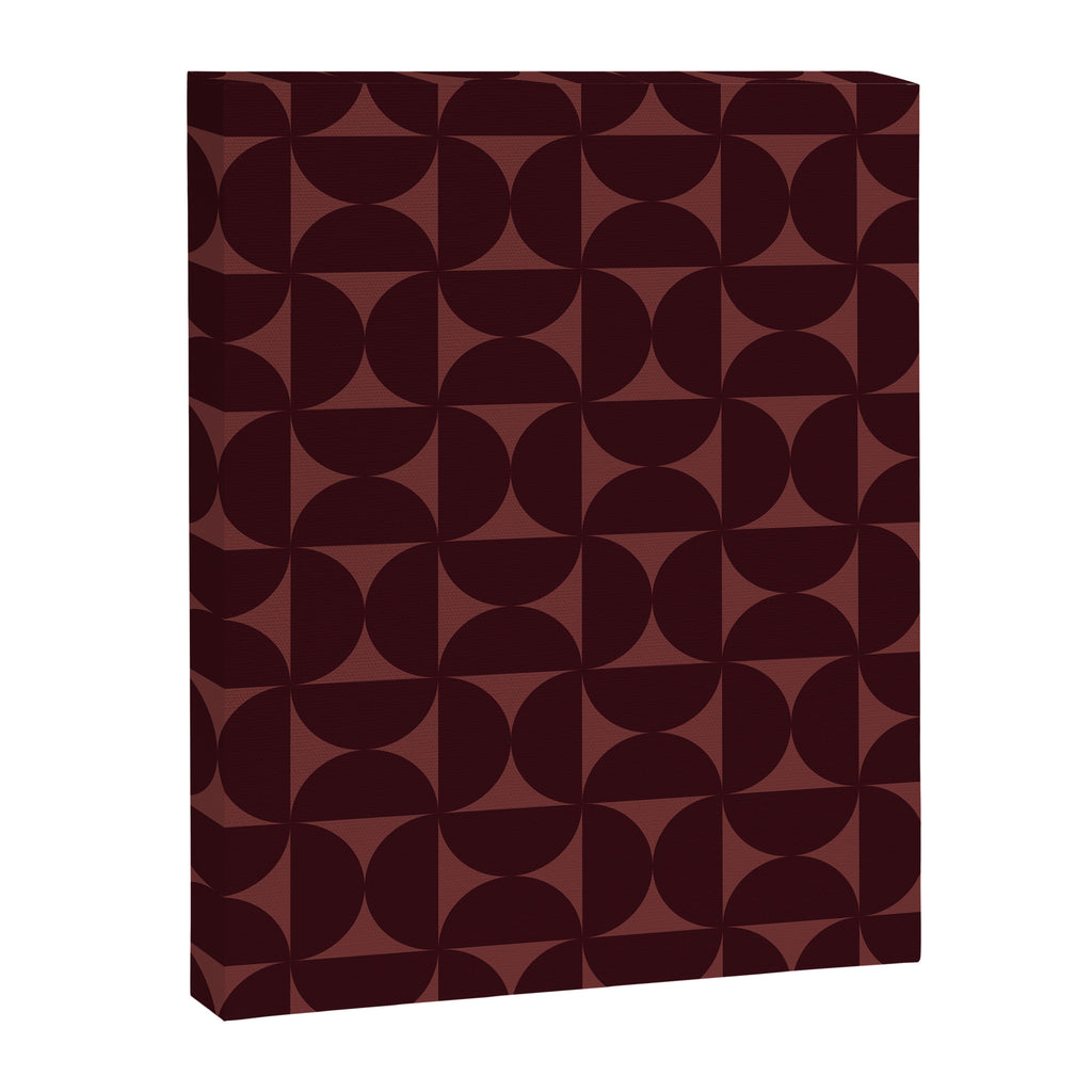 Bauhaus Mid Century Modern Geometric Pattern VII Canvas Print Gallery Image 8