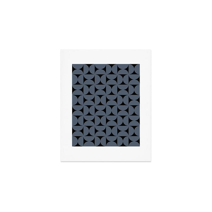 Bauhaus Mid Century Modern Geometric Pattern VIII Art Print Gallery Image 1