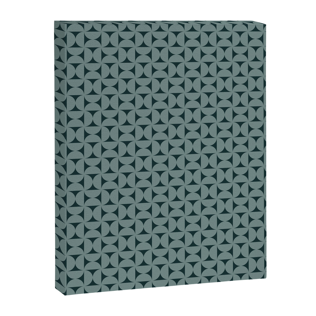 Bauhaus Mid Century Modern Geometric Pattern XI Canvas Print Gallery Image 8