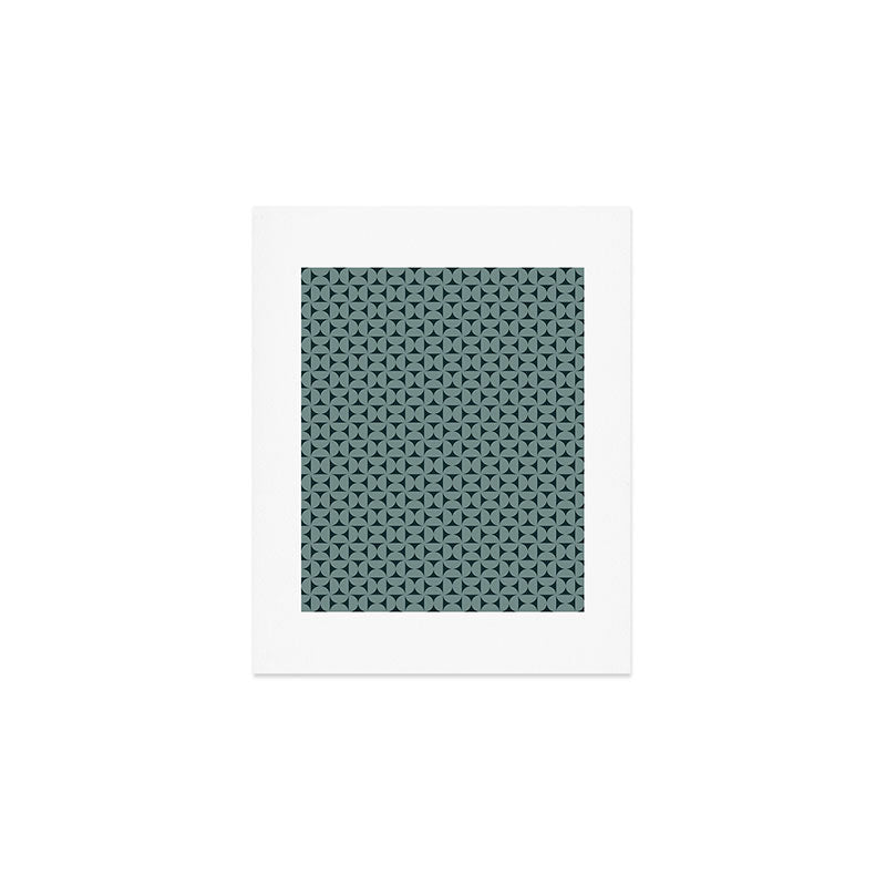 Bauhaus Mid Century Modern Geometric Pattern XI Art Print Gallery Image 1
