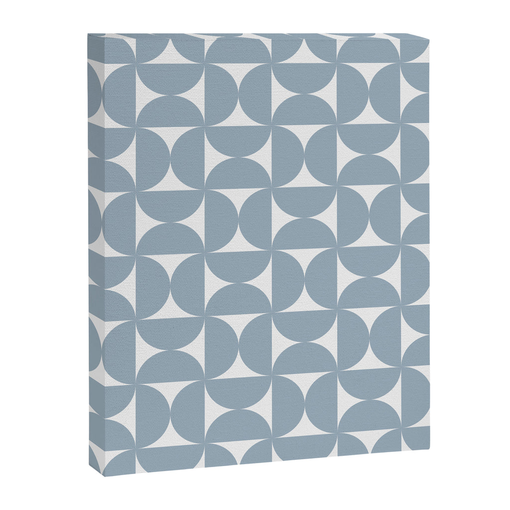 Bauhaus Mid Century Modern Geometric Pattern XII Canvas Print Gallery Image 8