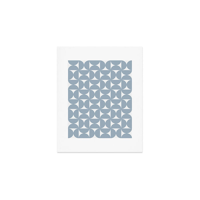 Bauhaus Mid Century Modern Geometric Pattern XII Art Print Gallery Image 1