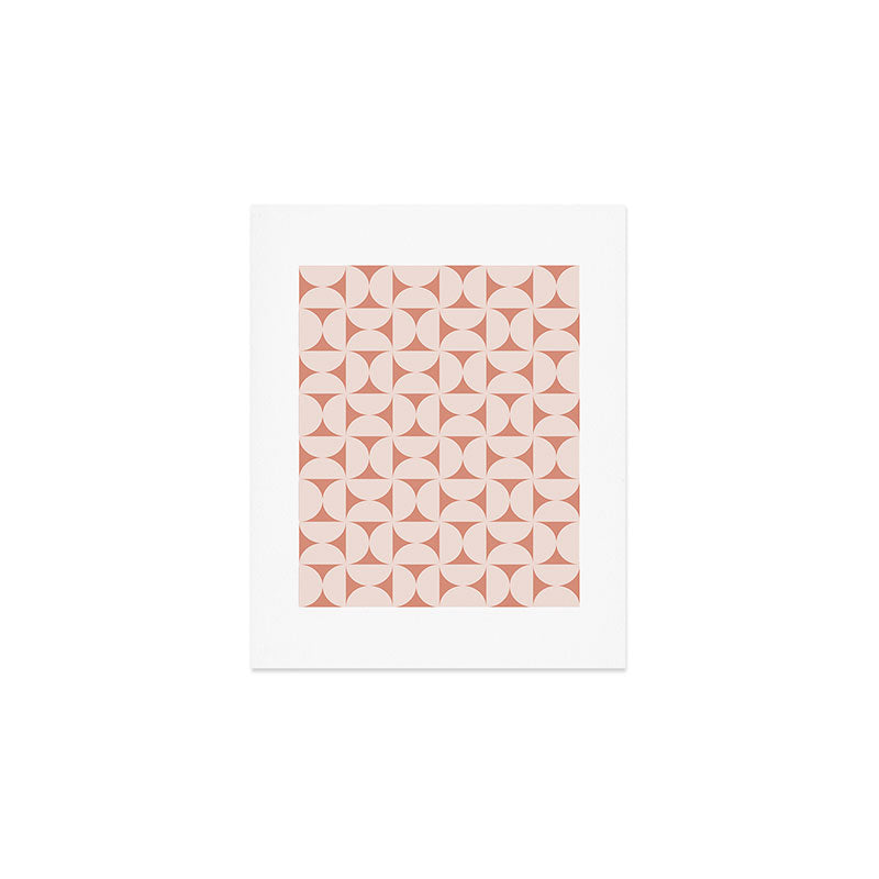 Bauhaus Mid Century Modern Geometric Pattern XIII Art Print Gallery Image 1