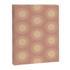 Boho Summer Sun Pattern XV Neutral Pastel Pink Canvas Print Gallery Image 8