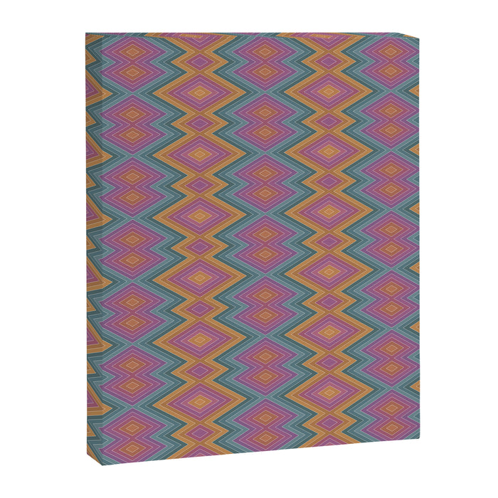 Boho Western Geometric Pattern II Canvas Print Gallery Image 1