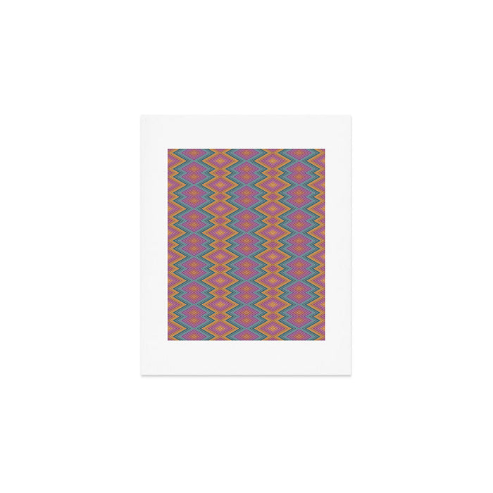 Boho Western Geometric Pattern II Art Print Gallery Image 1