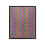 Boho Western Geometric Pattern II Framed Canvas Print Gallery Image 8