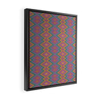 Boho Western Geometric Pattern II Framed Canvas Print Gallery Image 2