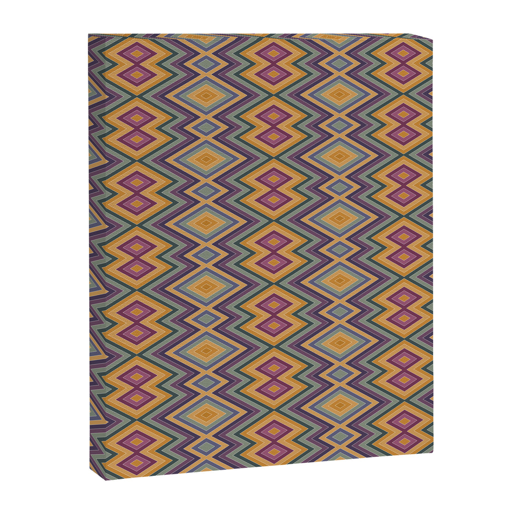 Boho Western Geometric Pattern IV Canvas Print Gallery Image 8
