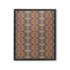 Boho Western Geometric Pattern IV Framed Canvas Print Gallery Image 8
