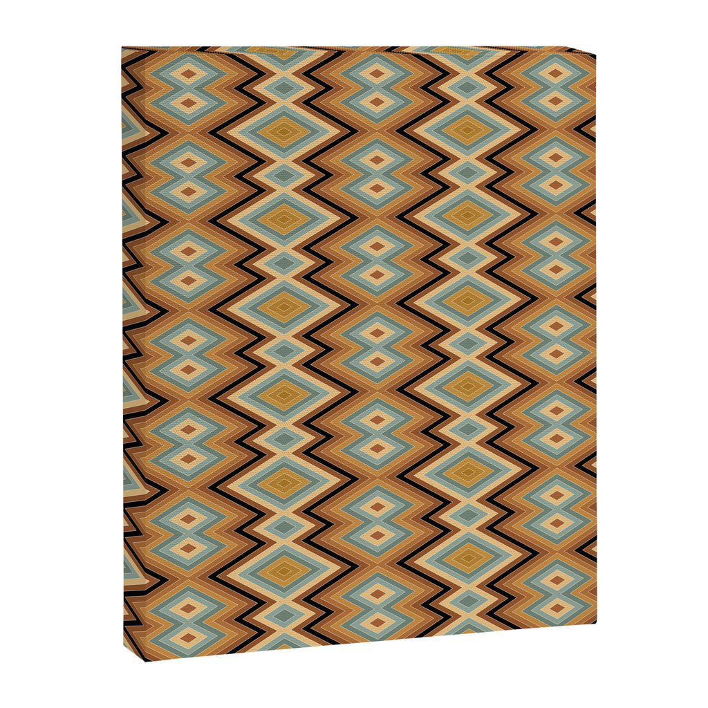 Boho Western Geometric Pattern V Canvas Print Gallery Image 8