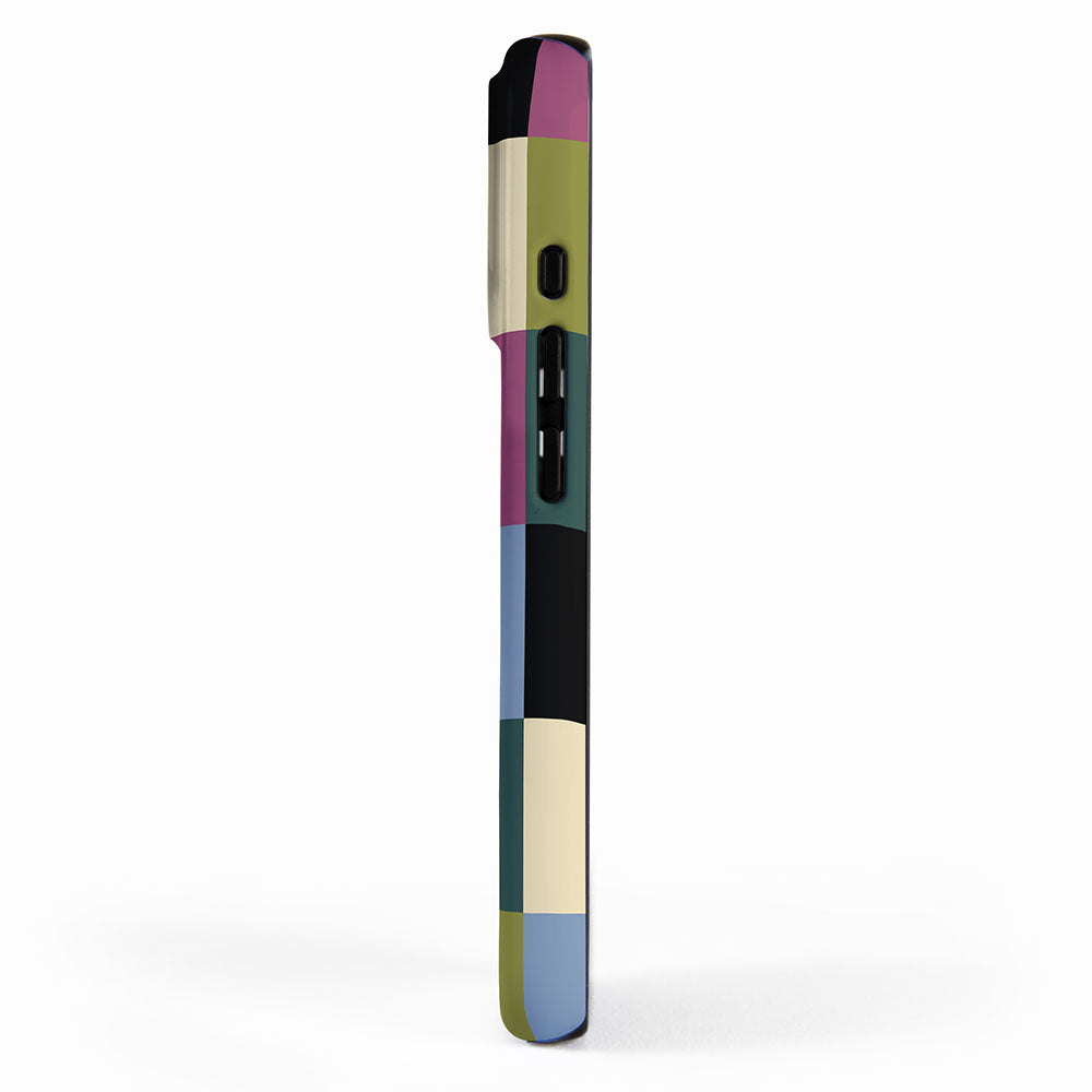 Bold Colorful Checks Pattern - Large I iPhone Case Gallery Image 2