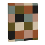 Bold Colorful Checks Pattern - Large II Canvas Print Gallery Image 8