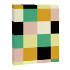 Bold Colorful Checks Pattern - Large XXXIII Canvas Print Gallery Image 8
