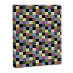 Bold Colorful Checks Pattern - Small I Canvas Print Gallery Image 8