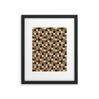 Bold Colorful Checks Pattern - Small II Framed Art Print Gallery Image 6