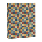 Bold Colorful Checks Pattern - Small IX Canvas Print Gallery Image 8