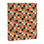 Bold Colorful Checks Pattern - Small XVIII Canvas Print Gallery Image 8