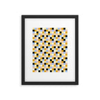 Bold Colorful Checks Pattern - Small XXXV Framed Art Print Gallery Image 6