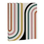 Bold Curvature Stripes IX Canvas Print Gallery Image 6