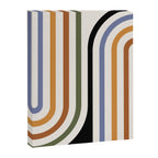 Bold Curvature Stripes VIII Canvas Print Gallery Image 6