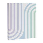 Bold Curvature Stripes XVII Canvas Print Gallery Image 6