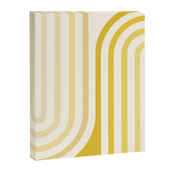 Bold Curvature Stripes XVIII Canvas Print Gallery Image 1