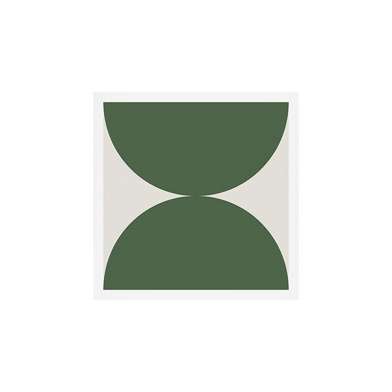 Bold Geometric Shapes Maximalism XIII Green Art Print Gallery Image 1