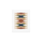 Bold Geometric Triangles IX Art Print Gallery Image 1