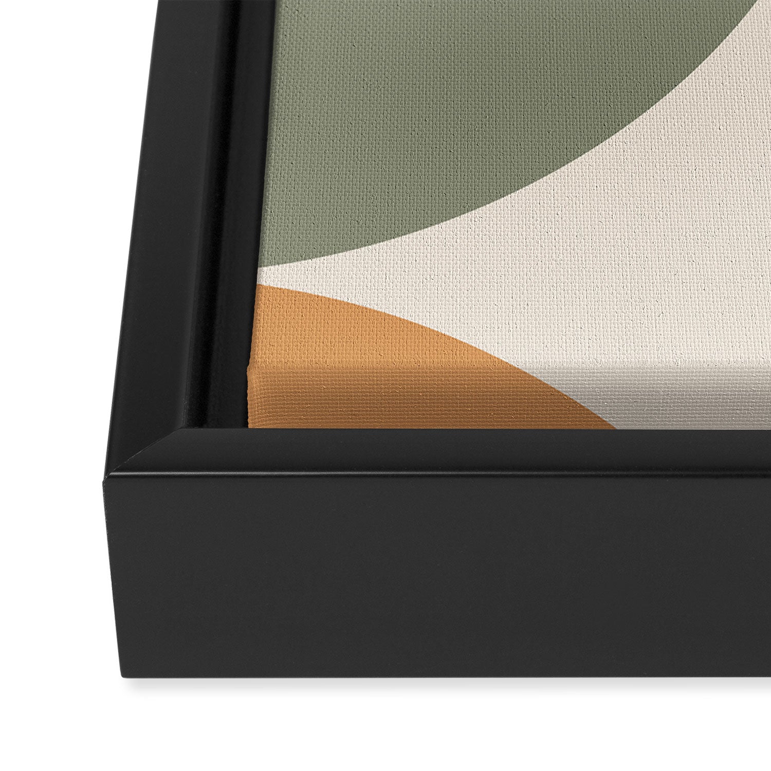 Bold Minimalism CXLV Framed Canvas Print Gallery Image 3