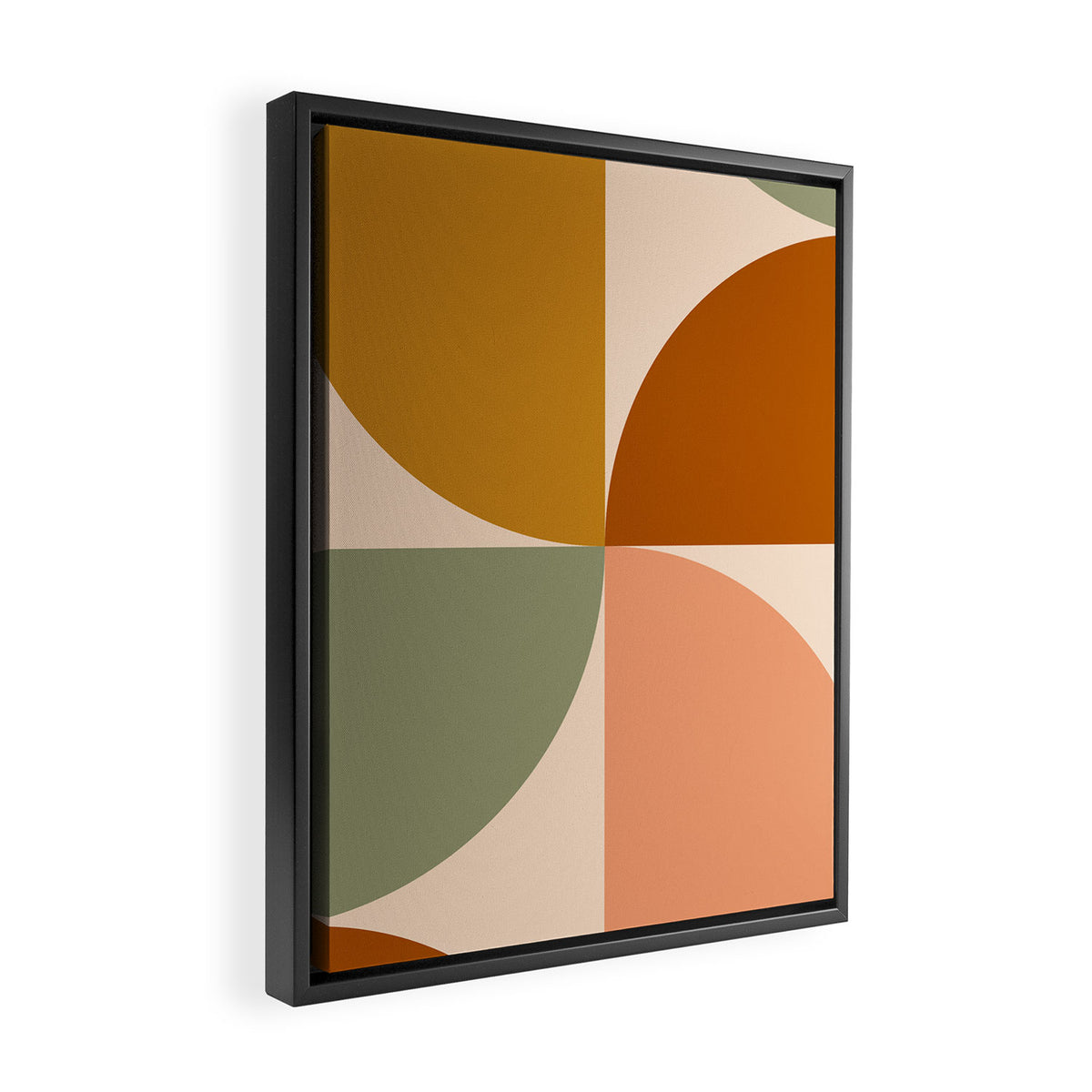 Bold Minimalism X Framed Canvas Print Gallery Image 2
