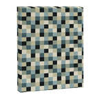 Bold Muted Checks Pattern - Small III Canvas Print Gallery Image 8