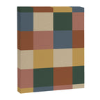 Bold Retro Checks Pattern - Large XI Canvas Print Gallery Image 8