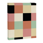 Bold Retro Checks Pattern - Large XXXIV Canvas Print Gallery Image 8