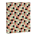 Bold Retro Checks Pattern - Small XXXIV Canvas Print Gallery Image 8