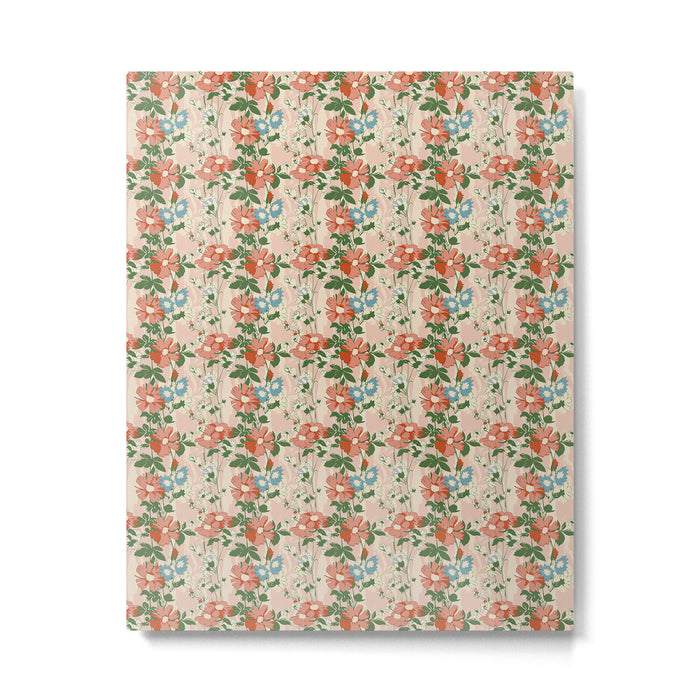 Botanical Nostalgia Hand Painted Metal Print Gallery Image 1
