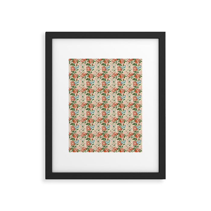 Botanical Nostalgia Hand Painted Framed Art Print Gallery Image 1