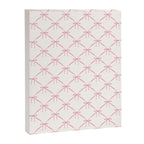 Bows & Ribbons Pattern I Pastel Pink Canvas Print Gallery Image 8