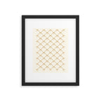 Bows & Ribbons Pattern III Neutral Framed Art Print Gallery Image 6