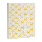 Bows & Ribbons Pattern IX Yellow Canvas Print Gallery Image 8