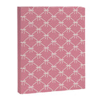 Bows & Ribbons Pattern LI 90s Bubblegum Pink Canvas Print Gallery Image 8