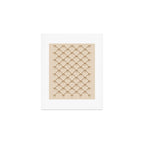 Bows & Ribbons Pattern LVI Neutral Beige Art Print Gallery Image 1