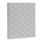 Bows & Ribbons Pattern LX Light Grey Canvas Print Gallery Image 8