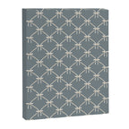 Bows & Ribbons Pattern LXI Neutral Grey Canvas Print Gallery Image 8