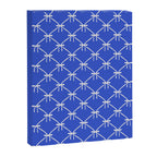 Bows & Ribbons Pattern XLVIII Bright Blue Canvas Print Gallery Image 8
